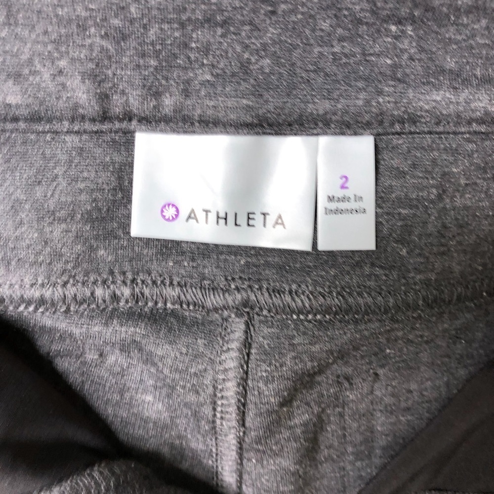 Athleta Classic Ponte Knit Pants Gray Bootcut Size 2 Style 711196 - Picture 6 of 8